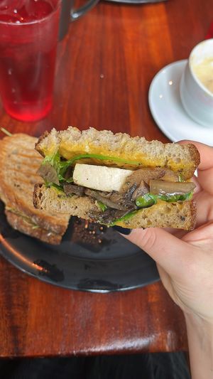 Vegan Breakfast Sandy   at Gulu-Gulu Cafe in Salem