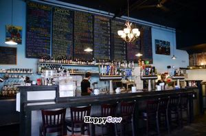 Gulu's bar at Gulu-Gulu Cafe in Salem