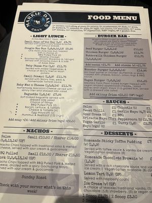   at Markie Dans in Oban