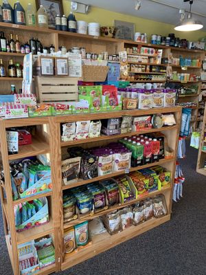 Snacks at Frontier Trading Post in Seward