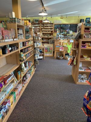 Front counter at Frontier Trading Post in Seward