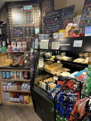 Cafe and produce at Frontier Trading Post in Seward