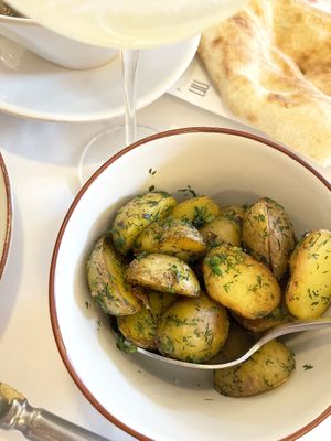 Roasted baby potatoes  at Lali - Kitchen & Bar in Yerevan