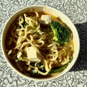 Spicy Creamy Vegan Ramen  at JINYA Ramen Bar in Omaha