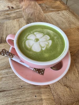 Mmm - Matcha with Soya Milkk  at Morning People in Marbella