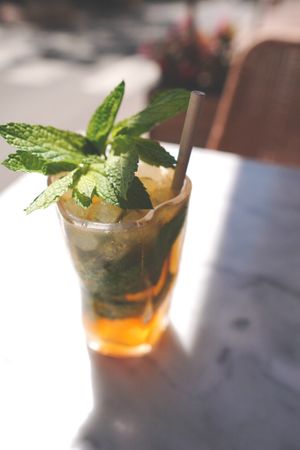 Cold brew mojito at Morning People in Marbella