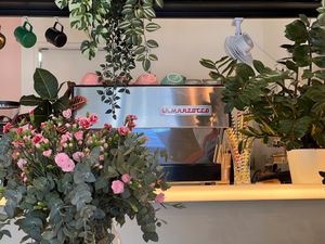 La Marzocco baby at Morning People in Marbella