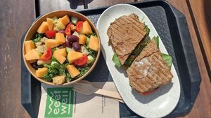 Took the feta cheese out of these two at eeetwell  in Gozo