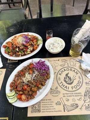 Good size serving   at Khaosan Thai Food Mendoza in Mendoza