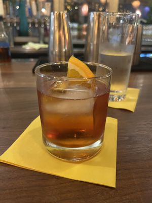 House old fashioned   at Laila Indian Cuisine in Asheville