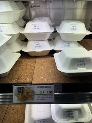 Vegan Veggie Goyza (Gyoza?)  at Kibo Sushi House Market - Union Station in Toronto