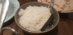 Steamed Rice at Chakh Dhoom in Newcastle Upon Tyne