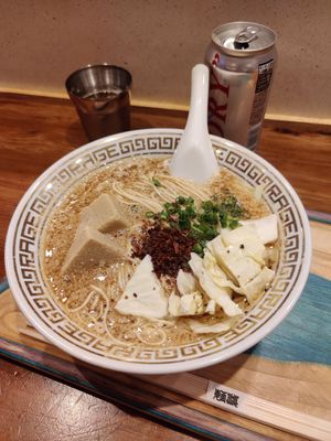 Vegan ramen at Rage in Tokyo