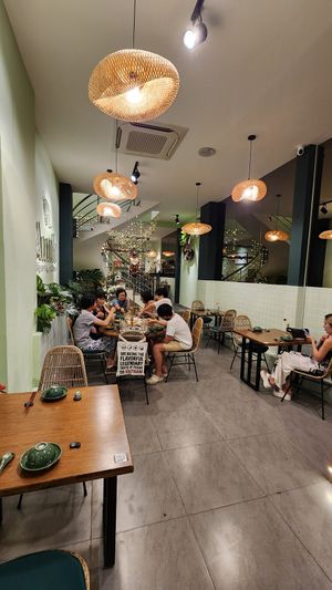 Restaurant front at Tiệm AUMH Chay in Ho Chi Minh City