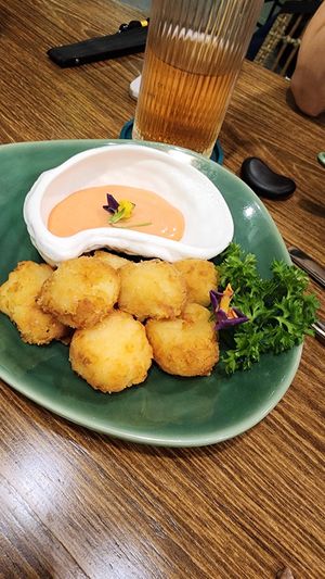 Cheesy Potato Gratin Cake at Tiệm AUMH Chay in Ho Chi Minh City