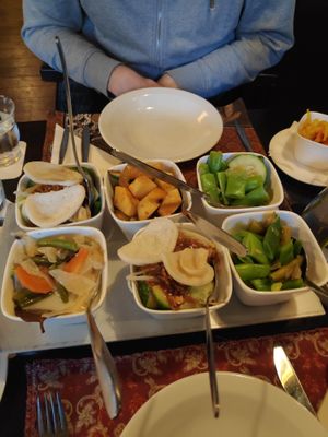 Smaller dishes  at De Jongens Van de Branding in Maastricht