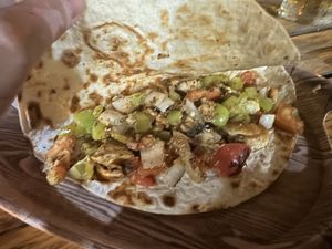 Inside the taco   at Tako Taco Pub in Sarande