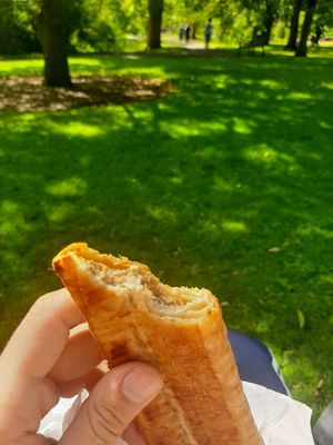 Sausage roll at Mòr Bakehouse - Princes St in Edinburgh