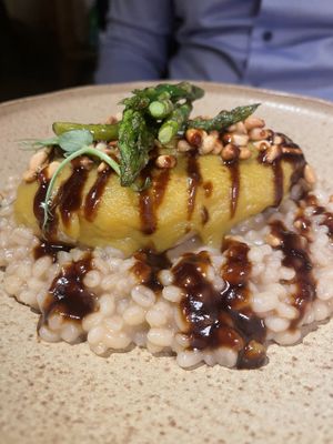 Celeriac and barley risotto   at Horta in Funchal