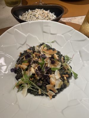 Lentil curry & rice  at Horta in Funchal