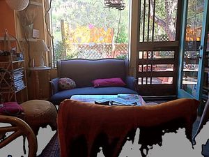 Out the Front Door at Cafe Mimosa in Topanga