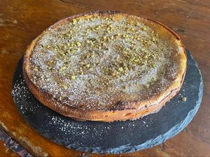 Ricotta cheesecake at Elender's in Thomas