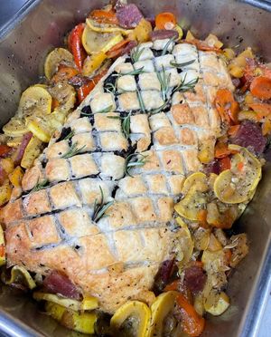 Vegan Wellington at Elender's in Thomas