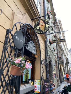  at Little Chimney Gelato & Bakery in Prague