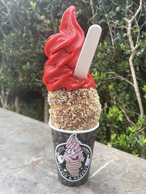   at Little Chimney Gelato & Bakery in Prague