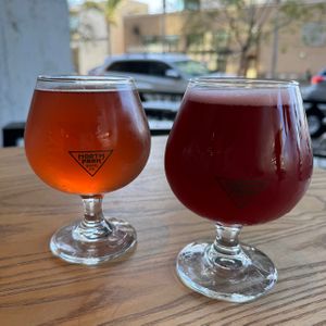 drinks   at North Park Beer Co in San Diego