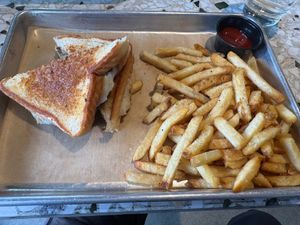 Vegan Patty Melt at North Park Beer Co in San Diego