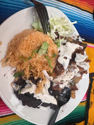 Amazing Chili Relleno with Soyrizo at Vegano Mexicano in Portland