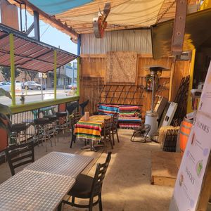 Interior at Vegano Mexicano in Portland