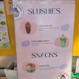 Slushies at Vegano Mexicano in Portland