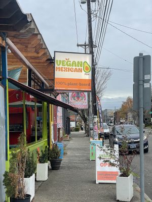   at Vegano Mexicano in Portland