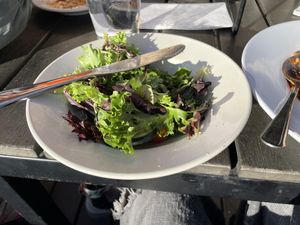 Starter salad    at Sparky's Landing in Mount Shasta