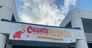   at Chani's Donuts in San Diego