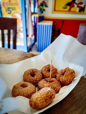 Caramel apple at Chani's Donuts in San Diego