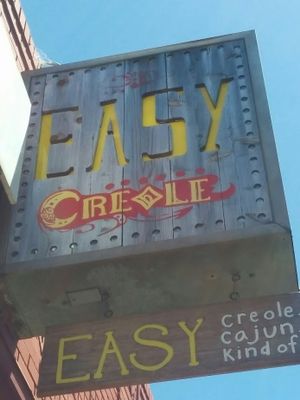 Overhead at Easy Creole in Berkeley