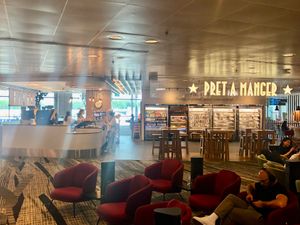 The venue at SIN - Pret A Manger - T3 Transit in East Singapore