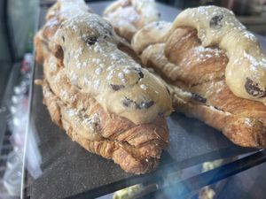 Cookie dough croissant (vegan)  at Ugly Mug  in Wellingborough