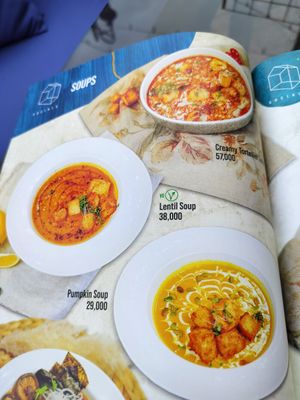 Menu at Socials Minor in Tashkent