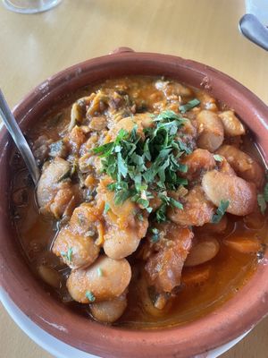 Beans from the oven   at HOUSE 1923 in Lefkara