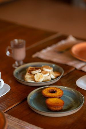 Tudo vegetariano ou vegano at Ecovila Coração da Mata in Brumadinho