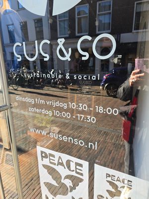 Opening hours at Sus & So in Utrecht