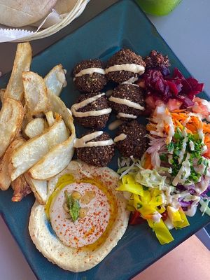   at Falafel Bar in Manuel Antonio