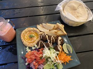   at Falafel Bar in Manuel Antonio