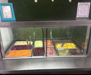 salads  at Falafel Bar in Manuel Antonio