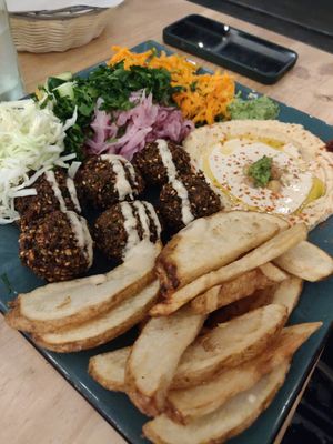  at Falafel Bar in Manuel Antonio