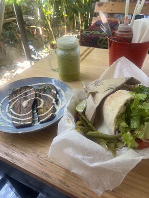   at Falafel Bar in Manuel Antonio